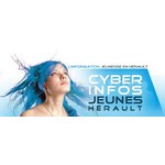 Logo du portail cyber info jeunes hérault